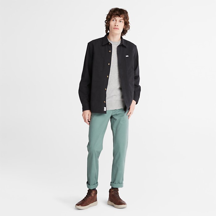 Grøn Timberland Herre Sargent Lake Chinos Slim Fit Bukser