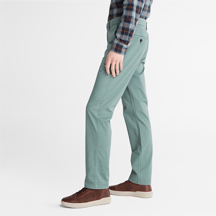 Grøn Timberland Herre Sargent Lake Chinos Slim Fit Bukser