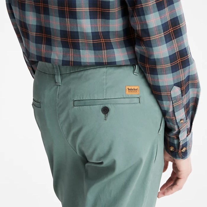 Grøn Timberland Herre Sargent Lake Chinos Slim Fit Bukser