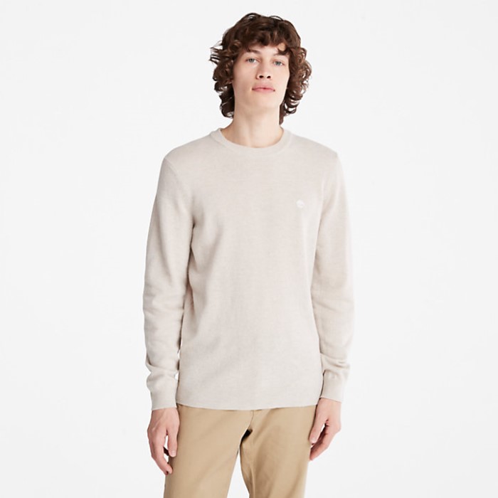 Herre Cohas Brook Crewneck Sweater Grå Timberland