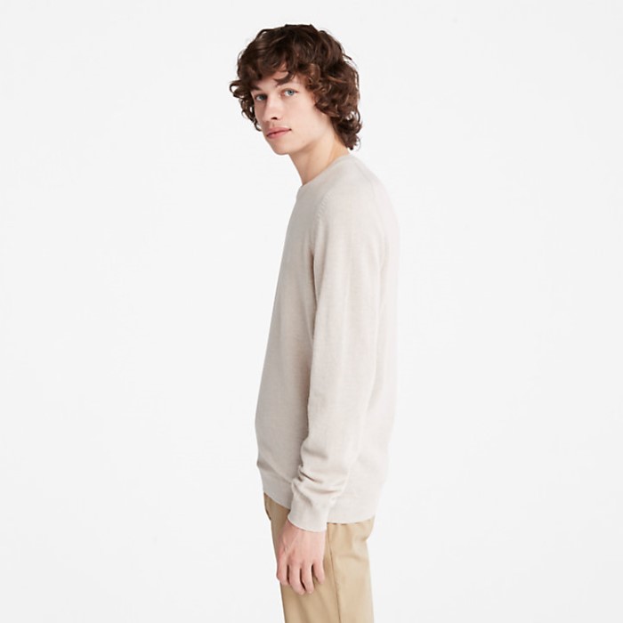 Herre Cohas Brook Crewneck Sweater Grå Timberland