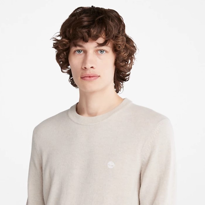 Herre Cohas Brook Crewneck Sweater Grå Timberland
