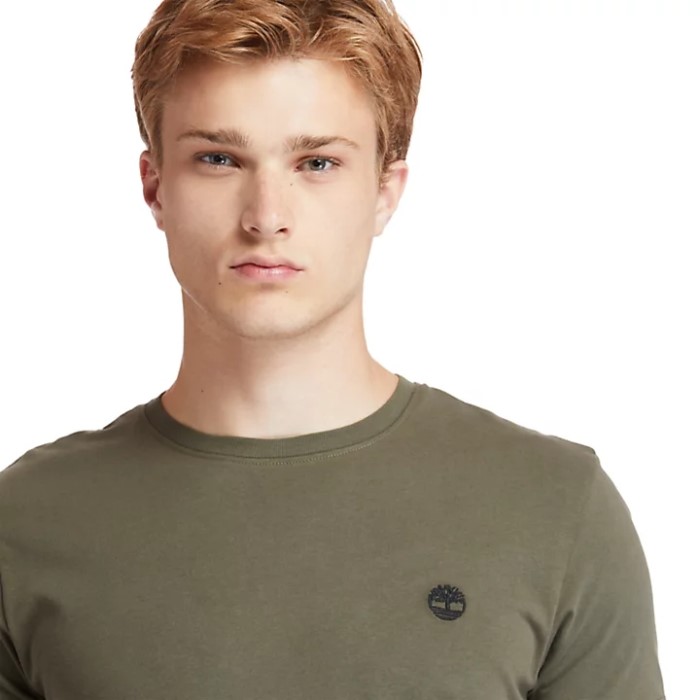 Mænd Dunstan River Crew T-shirt Grøn Timberland