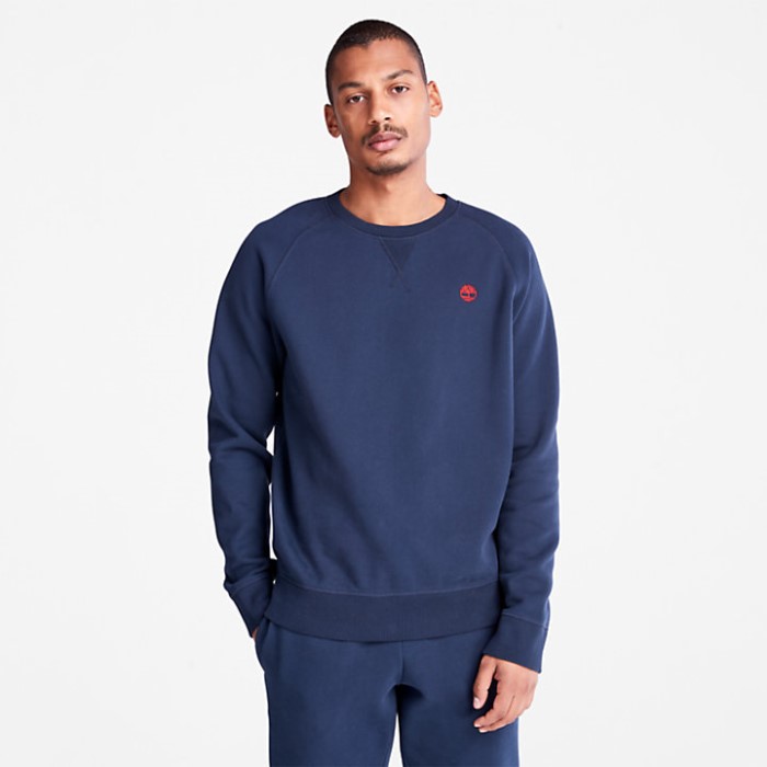 Mænd Exeter River Sweatshirt Marineblå Timberland