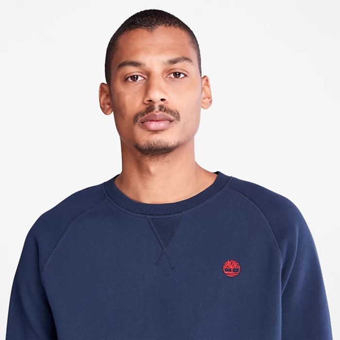 Mænd Exeter River Sweatshirt Marineblå Timberland
