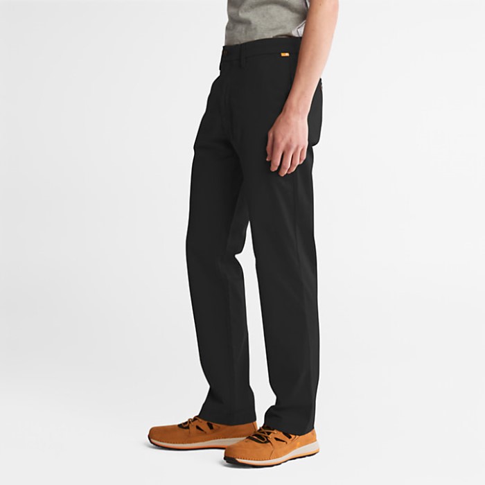 Mænd Squam Lake Twill Chino Straight Pant Sort Timberland