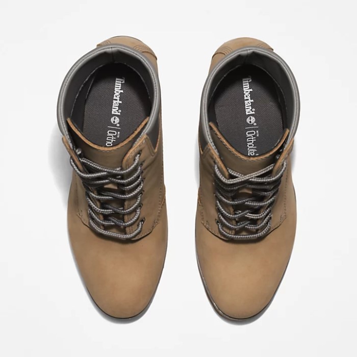 Timberland Beige Damestøvle Med Allington Hæl 6 Tommer