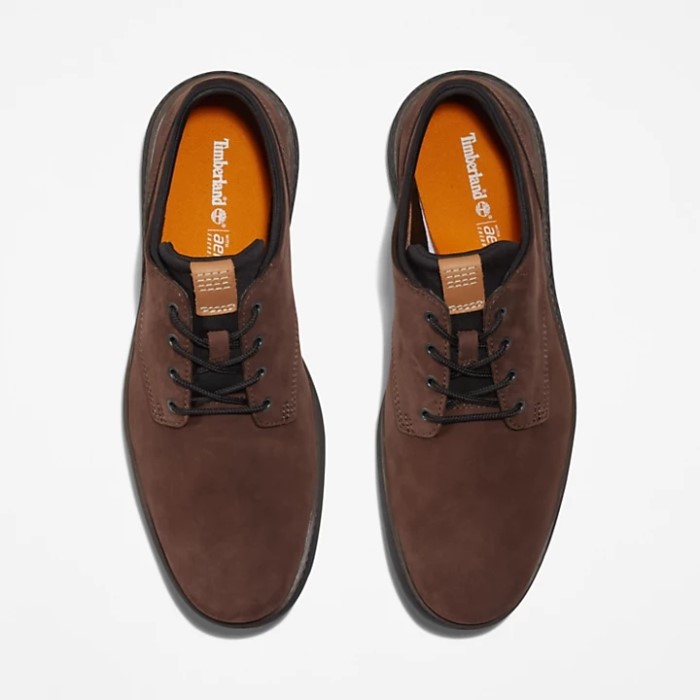 Timberland Brown Men Cross Mark Oxford