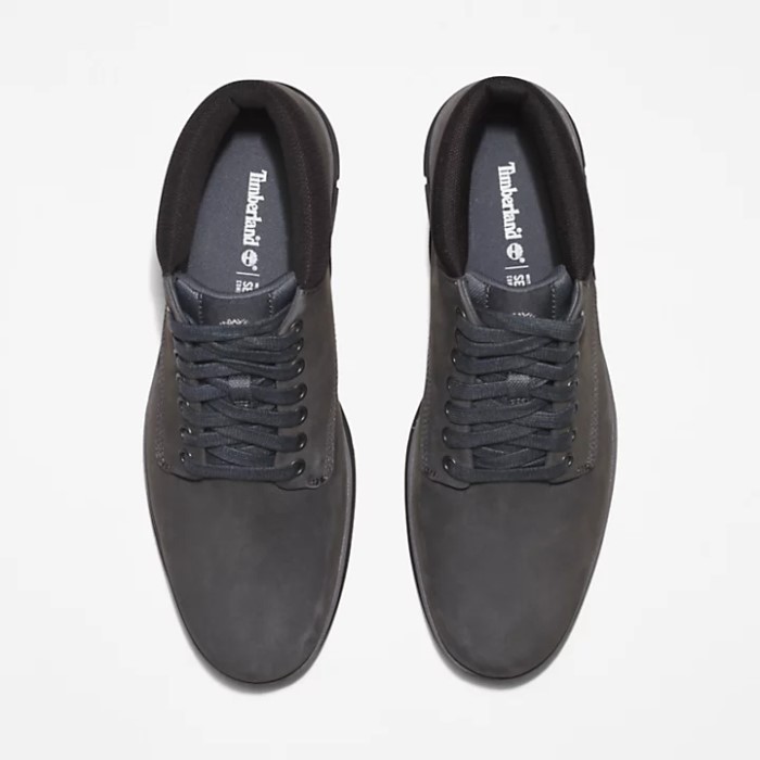 Timberland Grey Herre Bradstreet Chukka Støvle I Læder