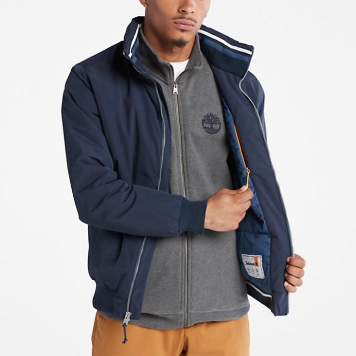 Timberland Navy Herre Sømandsbomberjakke