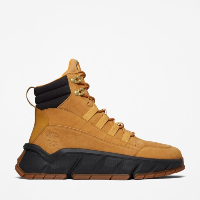 Timberland Wheat Nubuck Herre Tbl Turbo Vandtætte Støvler