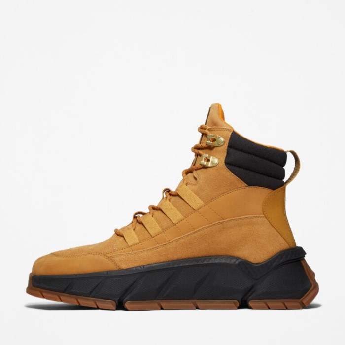 Timberland Wheat Nubuck Herre Tbl Turbo Vandtætte Støvler
