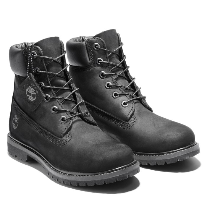Timberland 6 Tommer Premium Støvle Til Kvinder I Sort