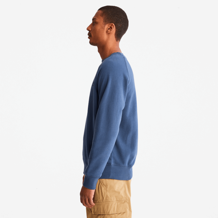 Langærmet Exeter River Sweatshirt Til Mænd I Blåt Timberland