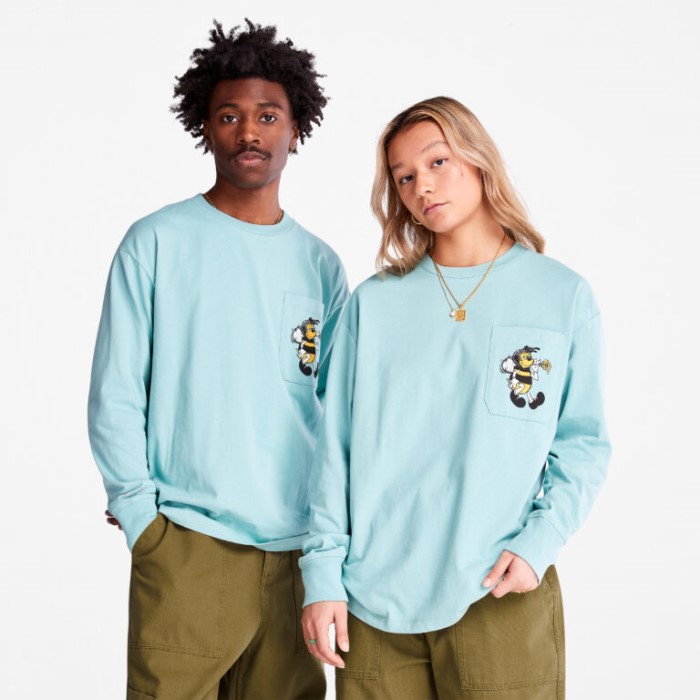 Alle Køn Bee Line X Back-grafisk Langærmet T-shirt Timberland