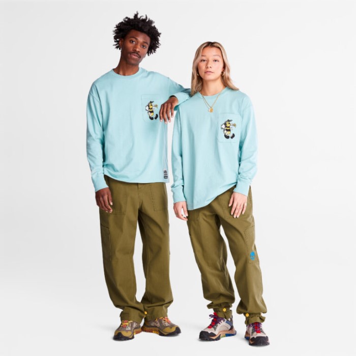 Alle Køn Bee Line X Back-grafisk Langærmet T-shirt Timberland
