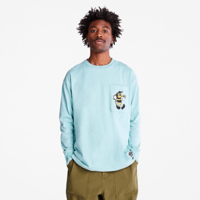Alle Køn Bee Line X Back-grafisk Langærmet T-shirt Timberland