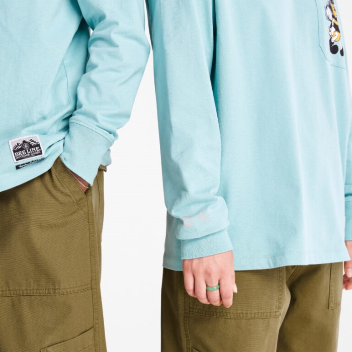 Alle Køn Bee Line X Back-grafisk Langærmet T-shirt Timberland