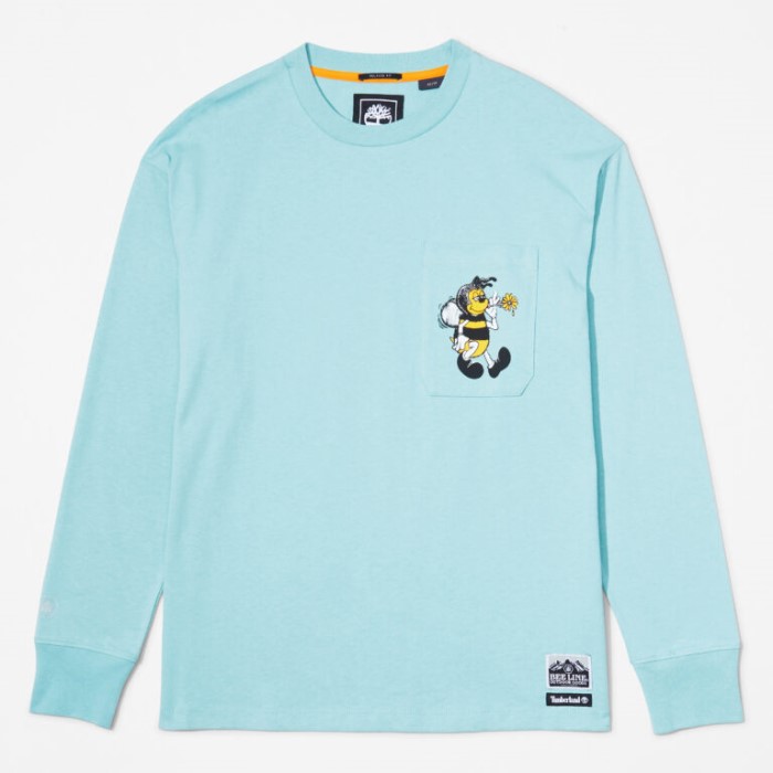 Alle Køn Bee Line X Back-grafisk Langærmet T-shirt Timberland