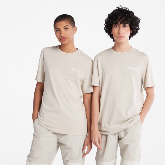 Alle Køn Komfort Lux Essentials T-shirt Med Refibra Teknologi Island Fossil Timberland