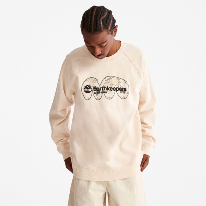 All Gender Earthkeepers By Raeburn Archive Globe Crewneck Sweatshirt Ufarvet Timberland