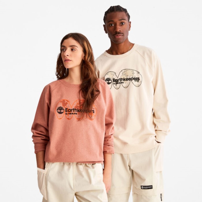 All Gender Earthkeepers By Raeburn Archive Globe Crewneck Sweatshirt Ufarvet Timberland