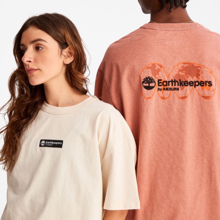 Alle Køn Earthkeepers By Raeburn Archive Globe T-shirt Ufarvet Timberland
