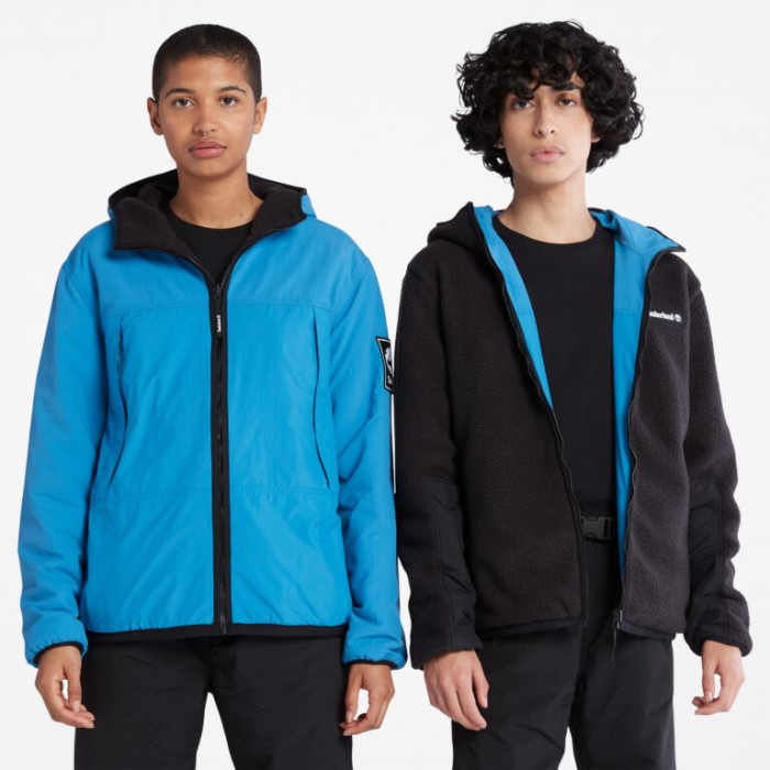 Alle Køn Vendbar Fleecejakke Med Høj Luv Sea Of ​​belize Timberland