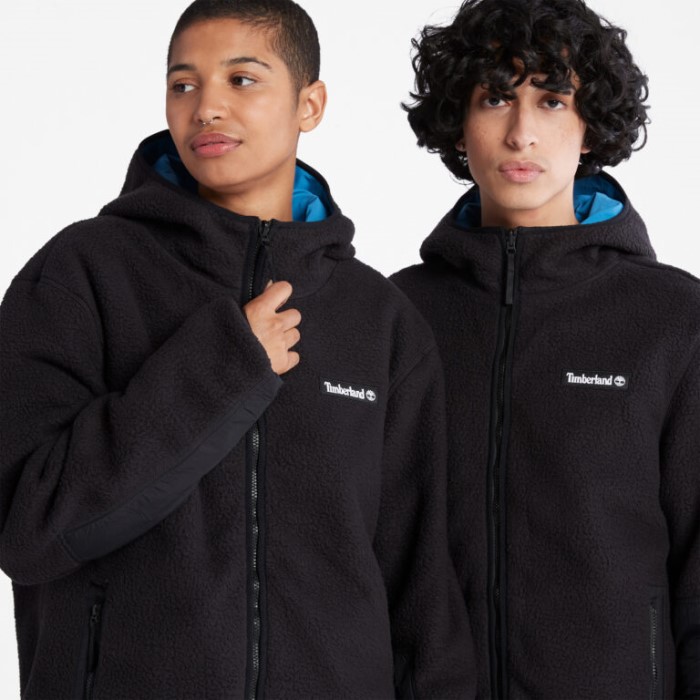 Alle Køn Vendbar Fleecejakke Med Høj Luv Sea Of ​​belize Timberland