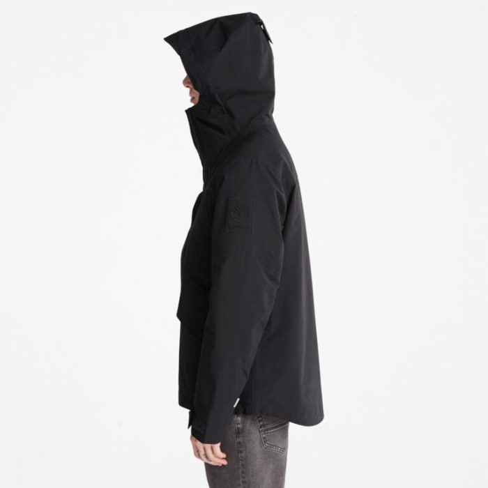 Mænd 3-i-1 Udendørs Bjergbyjakke Med Dry Vent Teknologi Sort Timberland