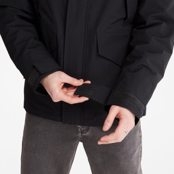 Mænd 3-i-1 Udendørs Bjergbyjakke Med Dry Vent Teknologi Sort Timberland