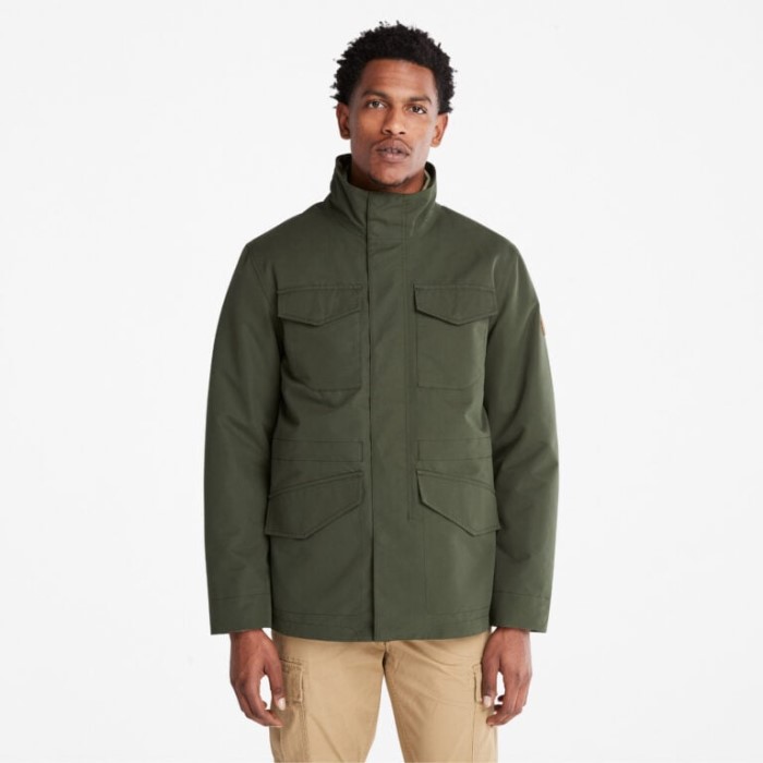 Herre 3-i-1 Regnjakke Grøn Timberland