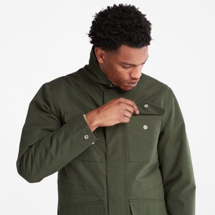 Herre 3-i-1 Regnjakke Grøn Timberland