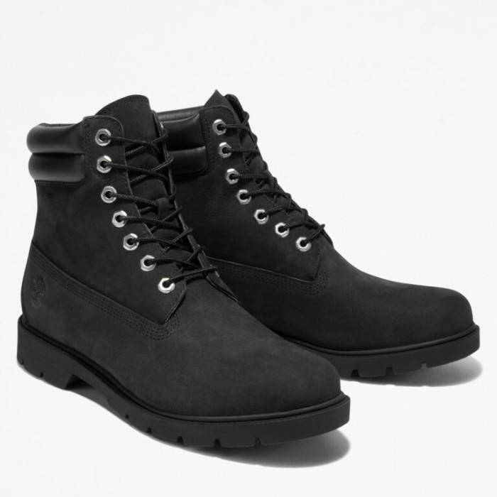 Herre 6-tommer Støvler Sort Nubuck Timberland