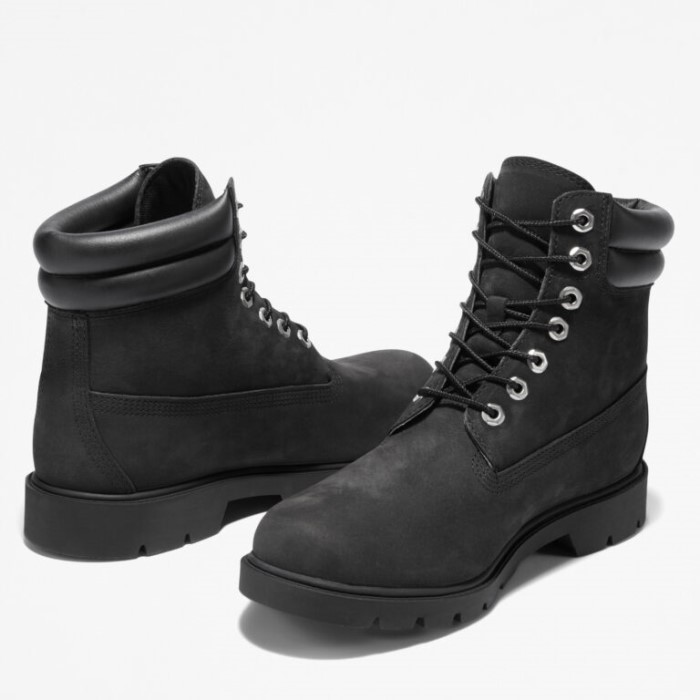 Herre 6-tommer Støvler Sort Nubuck Timberland