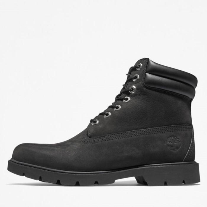 Herre 6-tommer Støvler Sort Nubuck Timberland