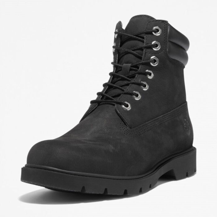 Herre 6-tommer Støvler Sort Nubuck Timberland