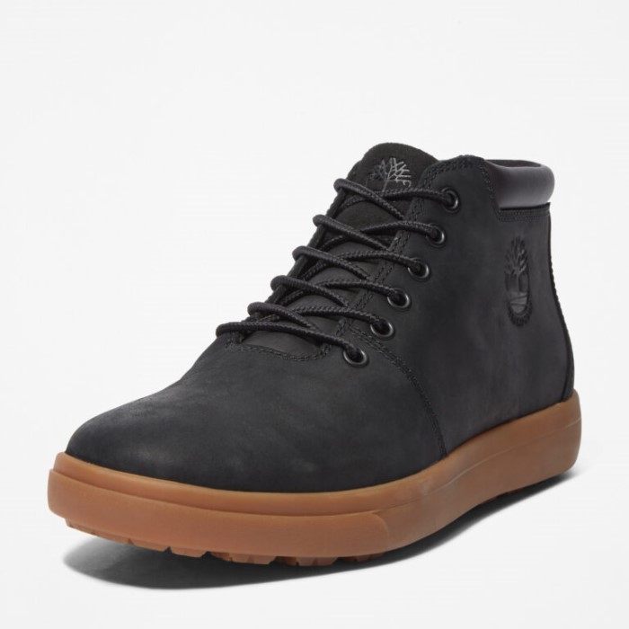 Herre Ashwood Park Vandtæt Chukkas Sort Fuldnarvet Timberland