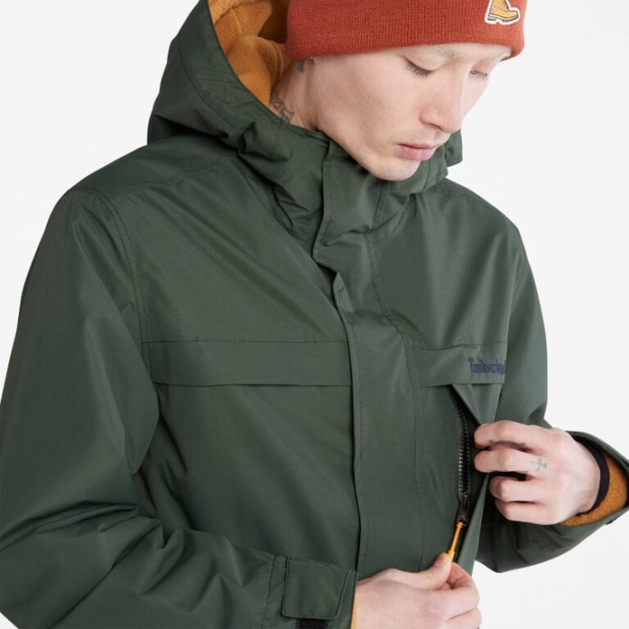 Mænd Benton Vandtæt 3-i-1 Jakke Grøn Timberland
