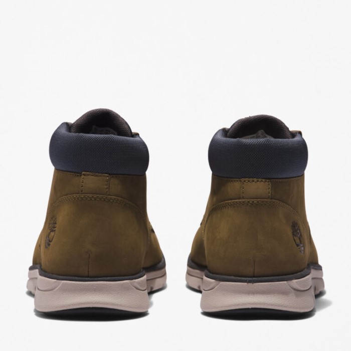 Herre Bradstreet Chukka Støvler I Læder Oliven Nubuck Timberland