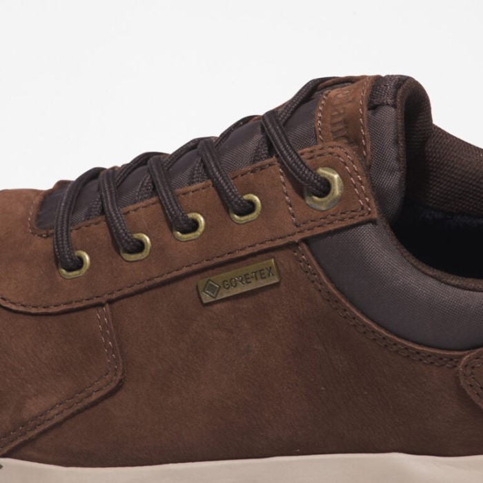 Herre Bradstreet Ultra Vandtætte Lædersneakers Mørkebrune Nubuck Timberland