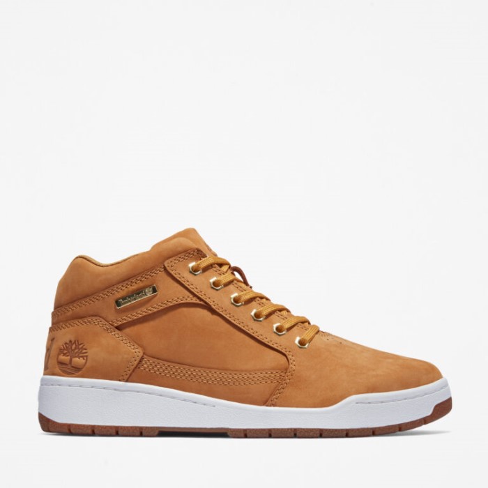 Mænd Bridgton Læder Chukka Støvler Wheat Nubuck Timberland