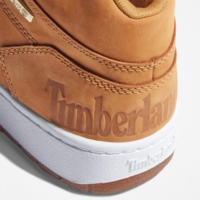 Mænd Bridgton Læder Chukka Støvler Wheat Nubuck Timberland