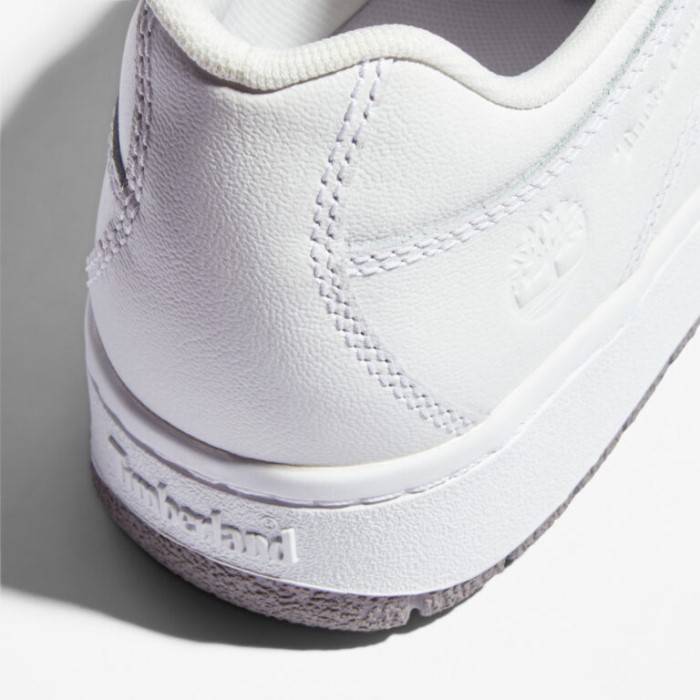 Mænd Bridgton Læder Oxford Sko Hvid Fuldnarvet Timberland