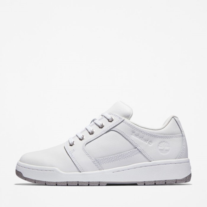 Mænd Bridgton Læder Oxford Sko Hvid Fuldnarvet Timberland