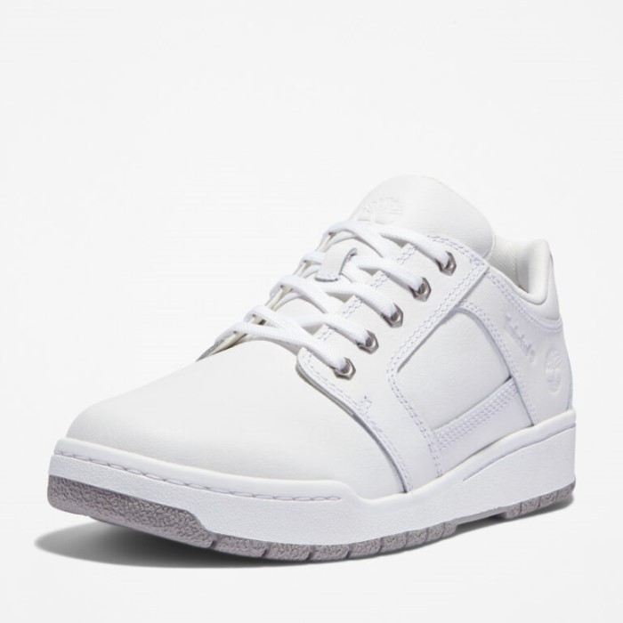 Mænd Bridgton Læder Oxford Sko Hvid Fuldnarvet Timberland