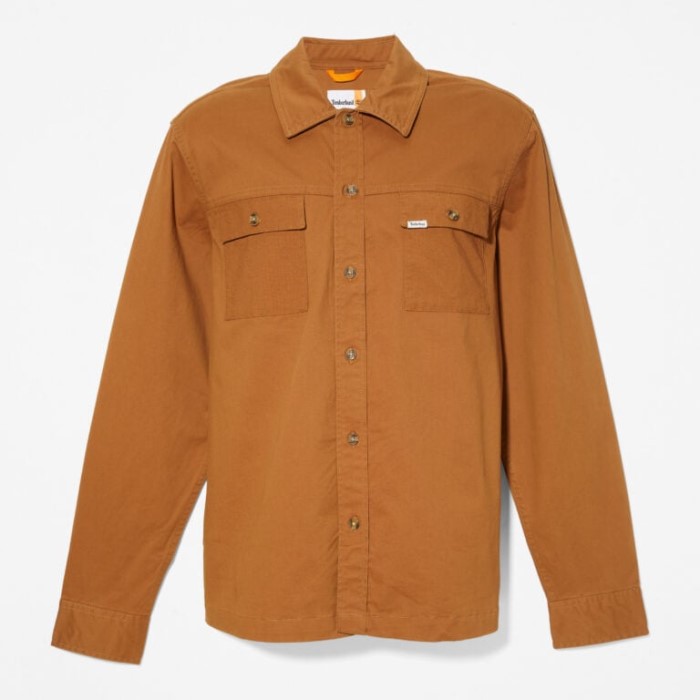 Mænd Cargo Overshirt Gummi Timberland