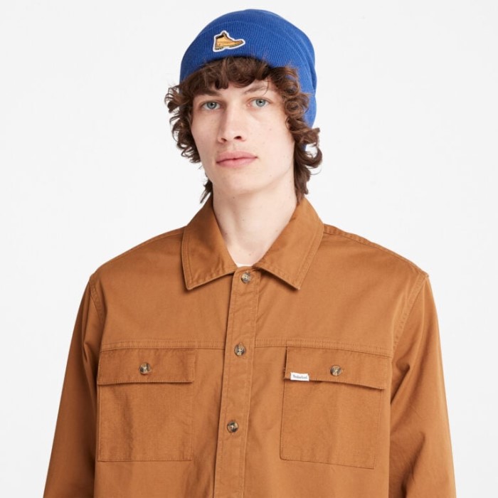 Mænd Cargo Overshirt Gummi Timberland