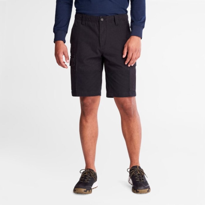 Mænd Cargo Shorts Sort Timberland