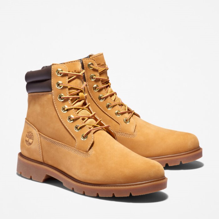 Herre Klassiske 6-tommer Læderstøvler Timberland